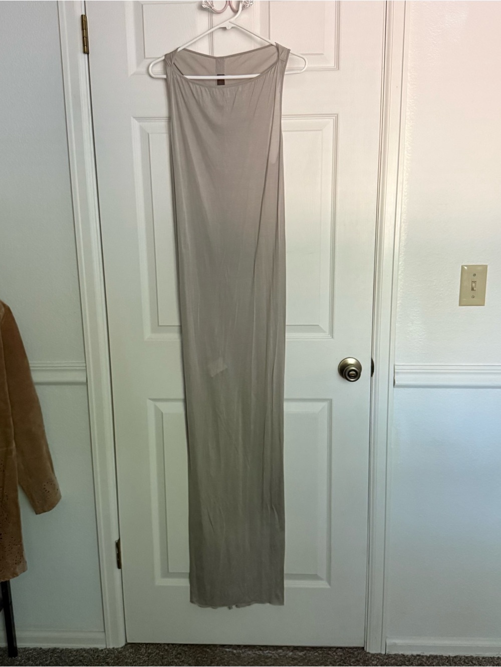 Rick Owens 100% Silk Island S/S 13 Maxi Dress